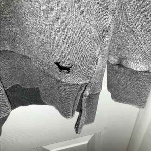 Victoria's Secret Pink Sweatshirt Half Zip Pullover Fleece Sweater‎ Size XS/ XP - Picture 2 of 8